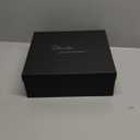 UBWDU Women's Knee High Boots Chunky Block Heel Long Boots Square Toe Low Heel Boots for Women (7, Red)