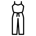 Women's Jumpsuit Size M Color Beige