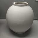 Ceramic Rustic Vase, 10.8 Inch Farmhouse Minimalist Tall Flower Vase for Table, Living Room, Home Decor, Bathroom, Holiday, Wedding, Set of 1, Sandstone White