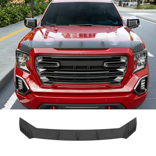 powoq Hood Protector Compatible with 2019-2026 GMC Sierra 1500 Deflector Upgraded TPE Shield Hood Deflector Replacement for 2019-2026 GMC Sierra 1500 Accessories