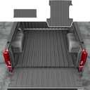 5.82FT Bed Mat Compatible with 19-25 Chevy Silverado GMC Sierra 1500 Tailgate Mat Truck Bed Liner Replacement for 2019-2025 Silverado Accessories