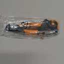 Orange Ninja 7-in-1 Garden Tool & Knife Sharpener  Sharpens Axe, Hatchet, Machete, Pruner & Shears  One Tool for All Your Outdoor Blades  Gift for Gardeners