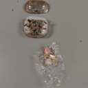 for Apple for Airpods 4 Case 2024 - Quicksand Liquid Cute Aesthetic Cover Mujer Girl Women Sparkling Sparkle Glitter Bling Sparkly Butterfly Flower Floral Keychain Girly for Airpod 4 Case