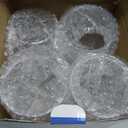 Homestead Choice 16oz Insulated Tumblers Plastic Keeps Drinks Cold & Hot, 4pack Double Walled Clear Insulated Drinking Glasses Cup, BPA-Free, Reusable, Camping, Travel, Kitchen, Party