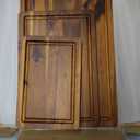 AIDEA Wood Cutting Board, Wooden Cutting Boards for Kitchen, Acacia Wood Chopping Board Set of 3 with Deep Juice Groove, for Meat, Vegetables, and Fruit (15"L x 10"W, Brown)