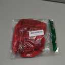 Queenmore Small Dog Pullover Sweater, Cold Weather Cable Knitwear, Classic Turtleneck Thick Warm Clothes for Chihuahua, Bulldog, Dachshund, Pug (Red, Small)