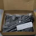 Projector Stand Tripod Adjustable, Laptop Height from 23.5 to 46.5 inches with Gooseneck Phone Holder, Floor for Office, Home, Stage, Studio, DJ Racks Holder Mount, 23.5inch-46.5inch