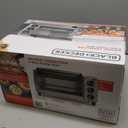 BLACK+DECKER TO1313SBD Toaster Oven, 15.47 Inch, Silver