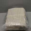 DIMJ Closet Organizers and Storage - Foldable Storage Bins with Drawers Fabric Stackable Storage Drawers with Clear Window,Fabric Clothes Organizers and Storage Drawers for Closet, 6-Pack, Beige