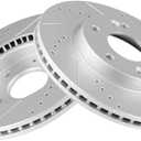 Brake Rotors, OCPTY Prime Choice Front Rotors Kits fit for Hyundai Elantra,Elantra Coupe,Elantra GT,Veloster,for Kia Forte,Forte Koup,Forte5,Soul