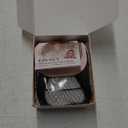 Clip in Bangs, 100% Real Human Hair Brown Fake Bangs Clip in Hair Extensions French Bangs Fringe with Temples Hairpieces for Women Curved Curtain Bangs for Daily Wear