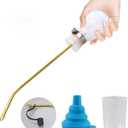 Powder Duster, Powder Nozzle Hand Duster, Powder Applicator with Long Copper Tubing, and Garden Applicator for Indoor and Outdoor Multipurpose