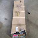 10x20 Pop Up Canopy Tent with 4 Sidewall - One-Button Instant Setup, Heavy-Duty 210D Oxford Fabric & Rust-Proof Frame - 3 Adjustable Heights, Roller Bag, 6 Sandbags - UV Protection for Beach, Party (Black)