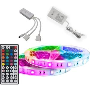 32.8 Ft. LED Strip Lights for Home, Kitchen, Room, Bedroom, Bar with 44 Keys IR Remote Control
