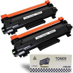 TN830XL Toner Cartridge Replacement for Brother DCP-L2640DW HL-L2460DW HL-L2480DW HL-L2400D HL-L2405W MFC-L2820DW Printers, TN830XL TN830 TN 830 Black Toner Cartridges (2 Pack) (orange)