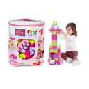 Mega Brands 08328 Mega Bloks - Big Building Bag 80 Piece44; Pink