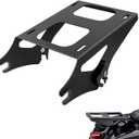 Tour Pack Mount, Detachable Two Up Harley Tour Pak Luggage Rack, Compatible with Harley Davidson Touring Street Glide/Electra Glide/Road Glide/Road King 2014-2021, Black