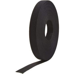 VELCRO Brand Cut to Length Straps Heavy Duty | 45 Ft x 3/4 in | ONE-WRAP Self-Gripping Double Sided Roll | Bundling Ties Fasten to Themselves for Secure Hold, VEL-30834-AMS, Black