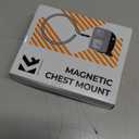 K&F CONCEPT Magnetic Action Camera Chest Mount for GoPro Hero 13/ 12/ 11/ 10/ 9 Black, DJI Osmo Action 5 Pro/ 4/ 3/ 2 and More Action Camera, POV Neck Mount with Adjustable Neck Strap Lanyards