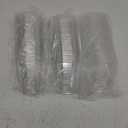 SHOPDAY Disposable Plastic Cups with Lids 8 oz Clear Plastic Cups 50 Pack, Cold Drink Containers Party Cups for Beverage Coffee Soda Juice Smoothie