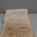 OLANLY Bathroom Rugs Mat 36x24, Extra Soft Absorbent Microfiber Bath Rugs, Rubber Backing, Quick Dry, Machine Washable Bath Mats for Bathroom Floor, Tub and Shower, Home Decor Accessories, Beige