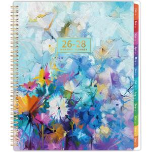 2026-2028 Monthly Planner - 3 Year Planner 2026-2028, JAN 2026 - DEC 2028, 2026 Calendar Planner with 36 Monthly Tabs, Notes Pages, Inner Pocket, Great for Long-Term Planning