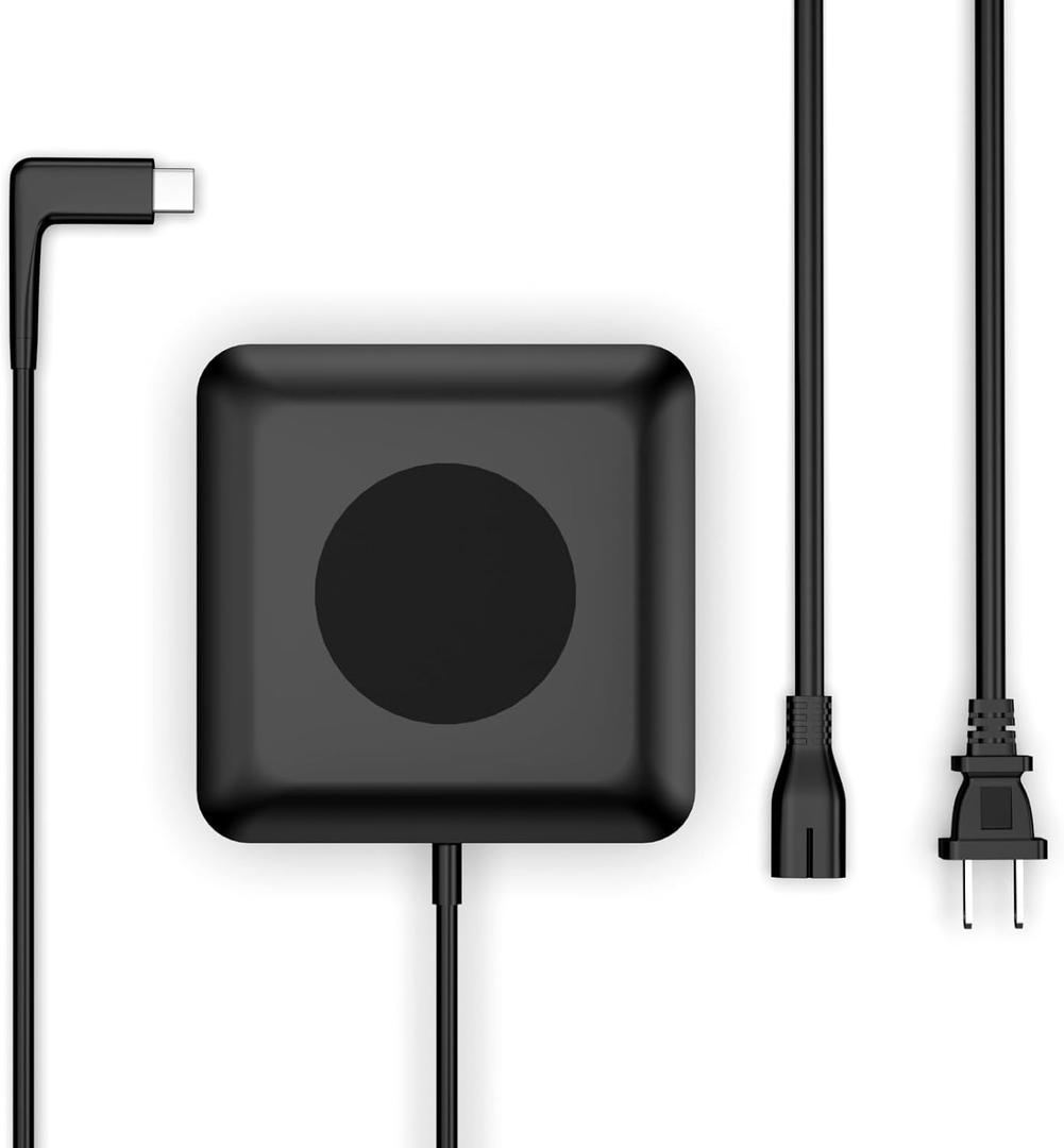 65W USB-C Charger Compatible with Peloton Bike/Bike+, Peloton Power Cord Replacement for PLTN-TTR01 PL-02 FSP065-APDC8R01, 20V/3.25A Type C Adapter with 10.8FT Long Cable