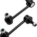K90342 K90343 Rear Stabilizer Sway Bar End Links Compatible with Honda Accord & Acura TL1998 1999 2000 2001 2002 2003 2004 2005 2006 2007 2008, Acura TSX 2004-2008, CL 2001-2003, Set of 2