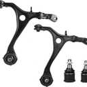 Front Lower Control Arms with Ball Joints Suspension Kit Fit for Honda Accord 2003 2004 2005 2006 2007, Fit for Acura TSX 2004 2005 2006 2007 2008, OE ReplacementK640289 K640290 K80228-4PCS.