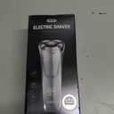 YIRISO Electric Razor for Men, 90Min Long-Lasting Rotary Shaver with 4D Floating Head & LCD Display, Ultra Smooth for Sensitive Skin, IPX6 Waterproof, USB-C Fast Charge, with Travel Case - Ideal Gift