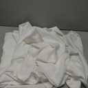 Curtains , Privacy Partition Curtains, Beauty Salon Partition Curtain, Two-Panel Privacy Curtain, for Fitting Room Living Room Bedroom (White Curtain)