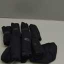 Hanes Womens Hi-cut Cotton Underwear, Value 10-pack, Assorted High-waisted Panties, All Black, 6 US