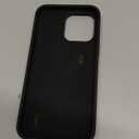 LAUDTEC Silicone Kickstand Case Compatible with iPhone 14 Pro Max, Flexible Soft Liquid Silicone Stand Case for iPhone 14 Pro Max (Black)