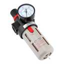 Air Pressure Regulator, BFR-2000 Air Filter Regulator Filter Pressure Regulator, Pressure Gauge Air Pressure Gauge for Home
