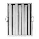 New Star Foodservice 54323 Stainless Steel Hood Filter, 16" W x 20" H, Set of 6