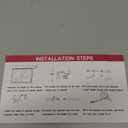 Adjustable Curtain Rod Set, Black Window Curtain Rod with Mounting Btackets, Expandable Telescopic Design