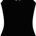 Kanu Surf Girls' Reese UPF 50 Beach Sport Criss-Cross One Piece Swimsuit (16, Solid Black)