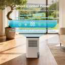 Dehumidifiers for Home, 2000 Sq.Ft Small Dehumidifier with 3.3ft Drain Hose, 2.5L Tank, Timer Sleep Mode, Portable Dehumidifier for Basement, Bedroom, Bathroom (Sweet White)