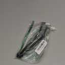 Coffee Machine Brush Cleaner Nylon Espresso Machine Brush Grinder Brush Coffee Cleaning Tool with Spoon (Pack of 2) (Black)