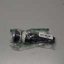 BESy Black Bathroom Sink Drain, Bathroom Faucet Vanity Sink Pop Up Drain Stopper with Overflow, Built-in Anti-Clogging Strainer, Matte Black