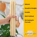 14" x 1/4" Wooden Dowels - Pack of 60ct