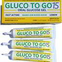15 - Oral Glucose Gel Lemon Flavored, 37.5g, 3 one use Squeeze Tubes per Package/Twist Cap
