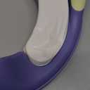 Toddlers Toilet Seat,Potty Training Toilet Seat for Boys and Girls Kids Toddler Potty Seat for Toilet, Potty Seat Cover for Baby with Detachable Soft Cushion, Non-Slip Sturdy Handle (Blue)