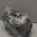 NCVI Breastmilk Cooler Bag with 2 Ice Pack, Breast Pump Bag with Cooler Fits 6 Bottles, Double Layer Breast Milk Travel Bag Baby Bottle, for Travel, Nursing Mom Daycare, Work, Picnic (Black)