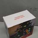 HGJ C7 100 LED Battery Operated Christmas Lights,Battery Powered Waterproof Bulbs,34FT 8 Modes with Auto On/Off Time for Xmas Tree Garden Patio Indoor Outdoor Christmas Decor(Multicolor)