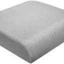 YOUFI Extra Thick Large Seat Cushion -19 X 17.5 X 4 Inch Gel Memory Foam Cushion with Carry Handle Non Slip Bottom - Pain Relief Coccyx Cushion for Wheelchair Office Chair (Gray)