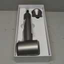 Hair Dryer, 1400W Professional High Speed Hairdryer for Fast Drying, 500 Million Negative Ionic Hair Dryer, 3 Speeds and 5 Temps with HD Display, Low Noise Blow Dryer for Home Salon (Grey)