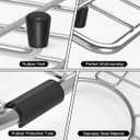 Sink Bottom Grid 29-1/2" X 15-9/16", Centered Drain with Corner Radius 3/8", Sink Protector