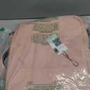 Taygeer Travel Backpack for Women, Carry On Backpack with USB Charging Port & Shoe Pouch, TSA 15.6inch Laptop Mochila Flight Approved, Nurse Bag Casual Daypack for Weekender Business Hiking, Pink (Large)