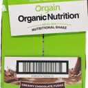 ORGAIN Chocolate Fudge Nutritional Shake,11 Fl oz (Pack of 12) (EXP 10/06/26)